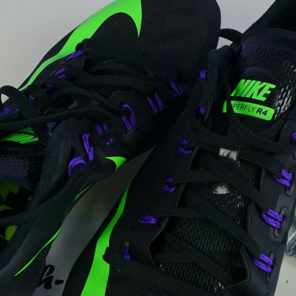 Nike Zoom Superfly 14 Black Sprint Track Spikes - Picture 4 of 7